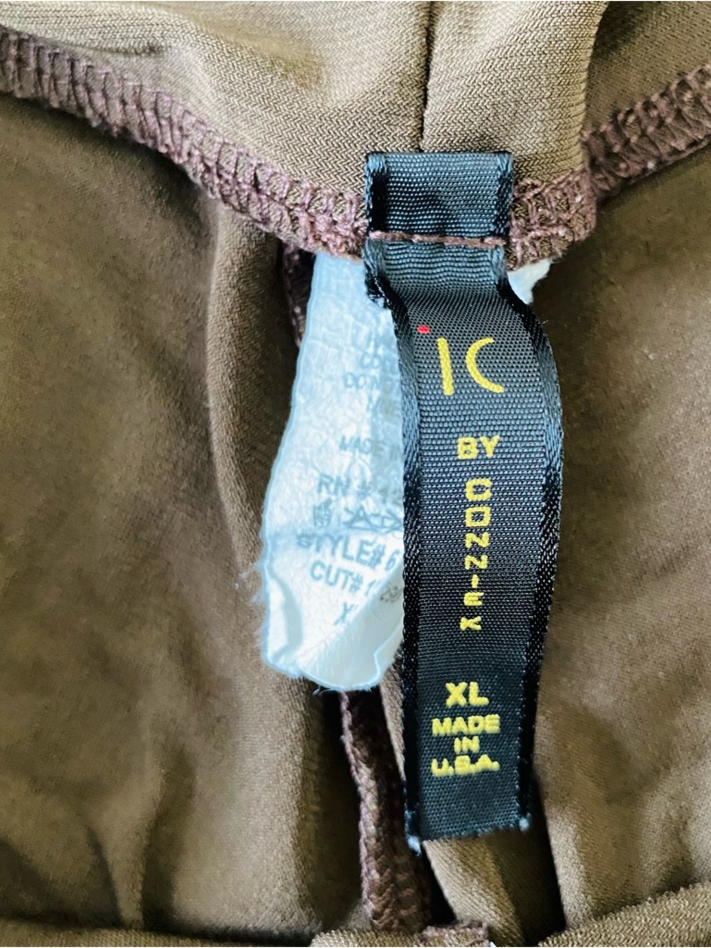 IC by CONNIE K Ruched Lantern Barrel Pants - Picture 4 of 5